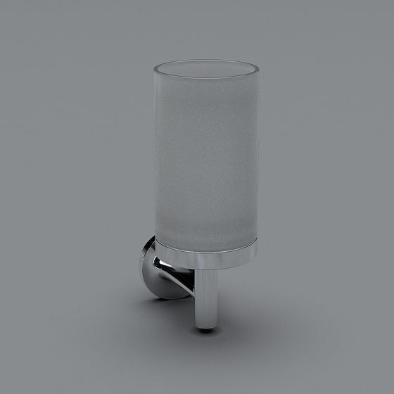 Stylish Bathroom Cup Holder 3D model