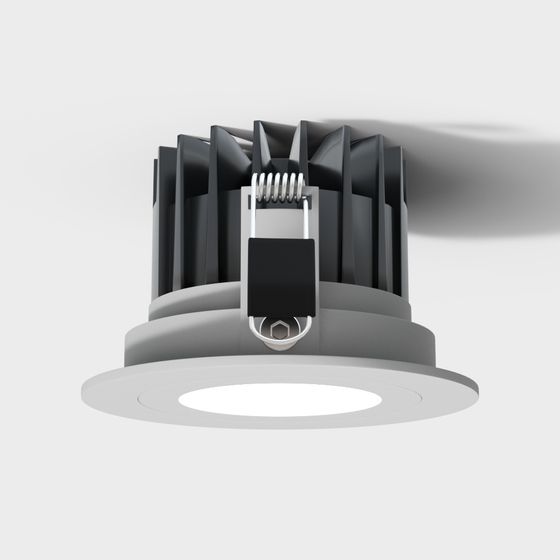 City Light 3D Model - Modern Minimalist Design