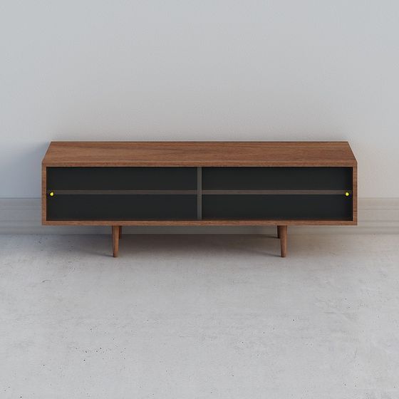 Modern Minimalist TV Cabinet 3D model