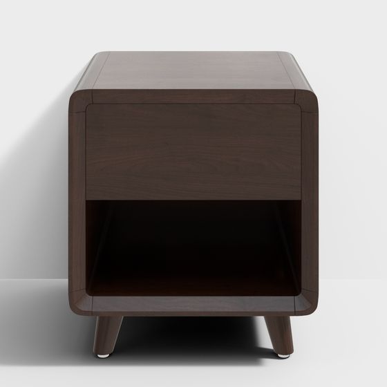 Urban Corner Side Table 3D model for Creative Spaces