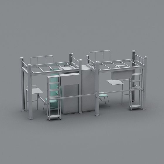 City Nook 3D model for Cozy Modern Spaces