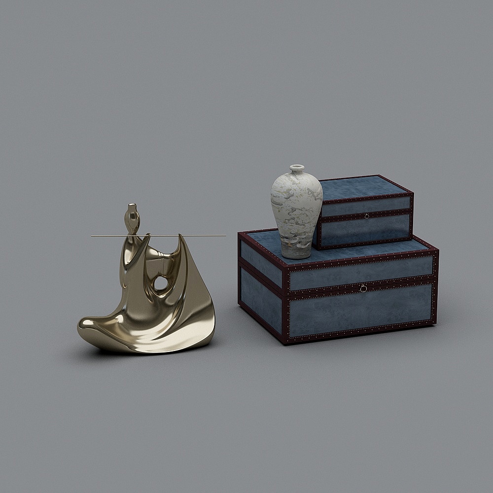 WZ-New Chinese Bedroom 284070-Decorative Ornaments