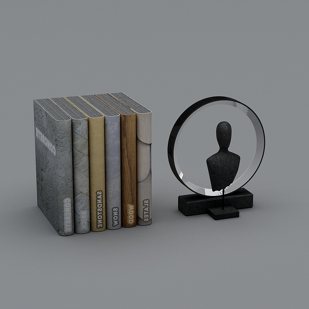 Display cabinet ornament 01