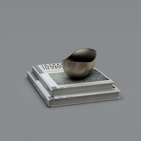 Luminous Metallic Bowl 3D model