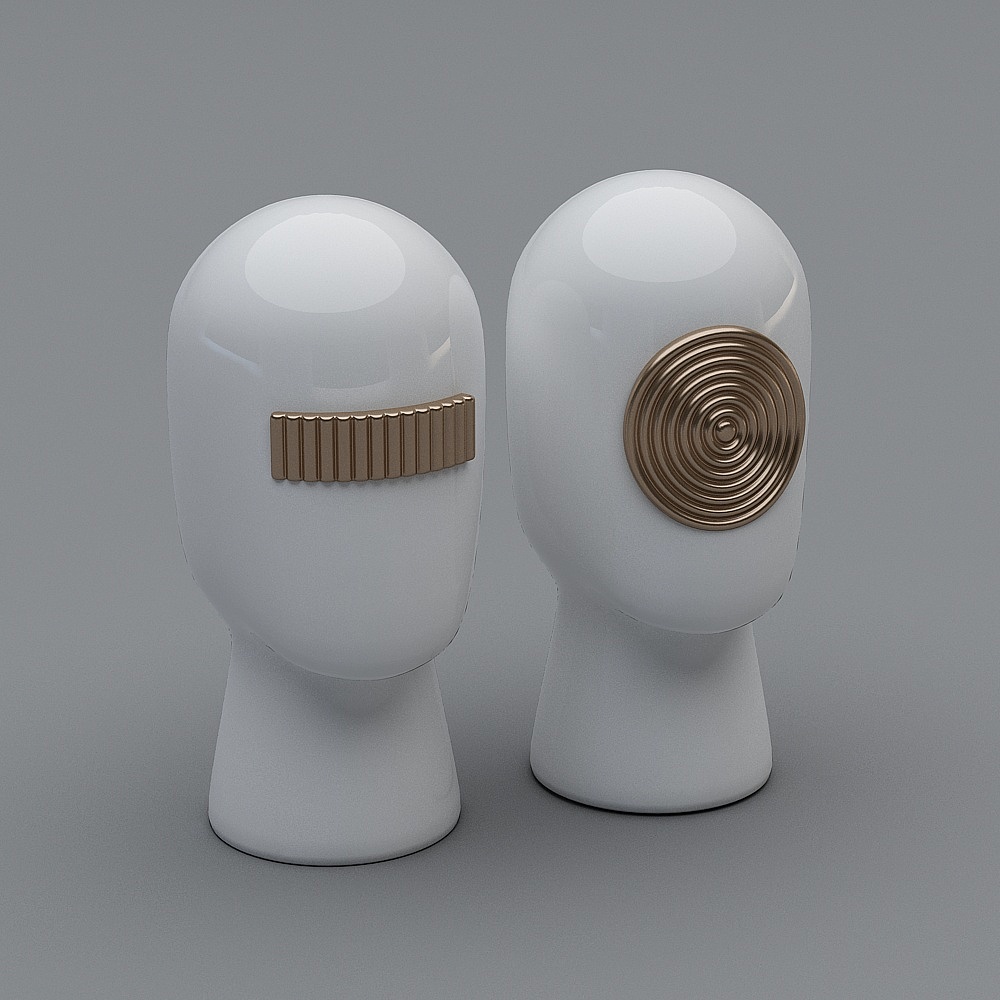 Modern clothing store-decorative ornaments-2