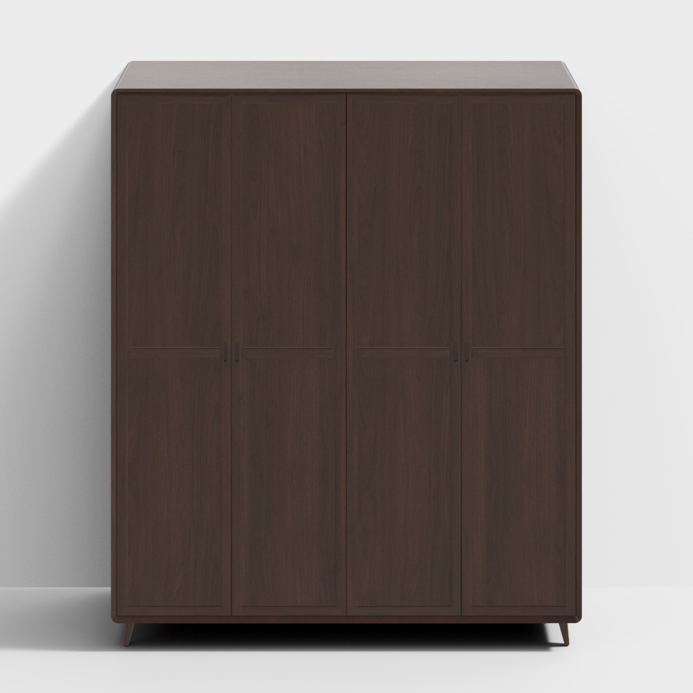 004'four-door wardrobe