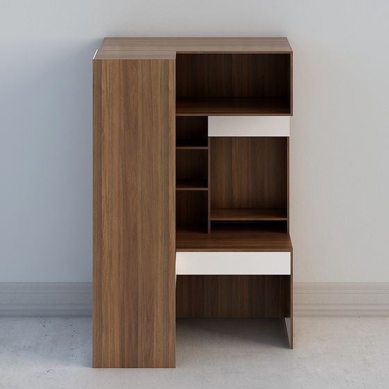 Cassa Armadio Stile Moderno Noce Oro PWMA0010 (Y1605)