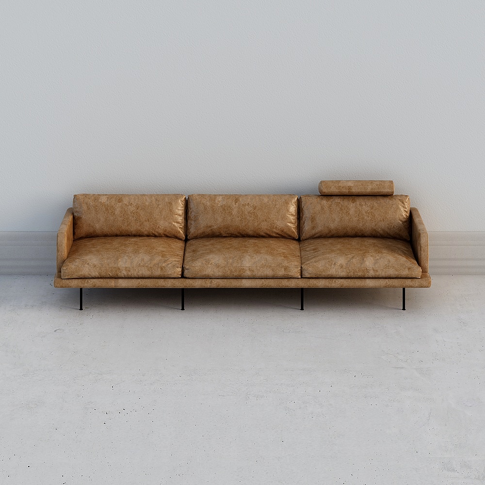 Van House Furniture - Stockholm Sofa - 3M dark brown