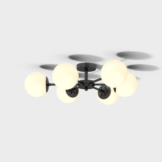 Sphere Light 3D model for Contemporary Spaces