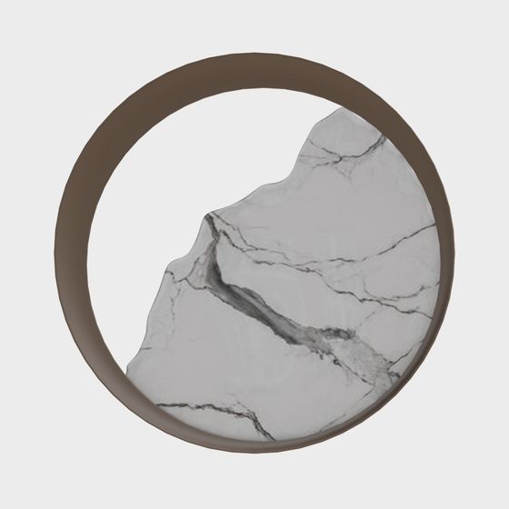 Marble Rock Low Poly 3D model