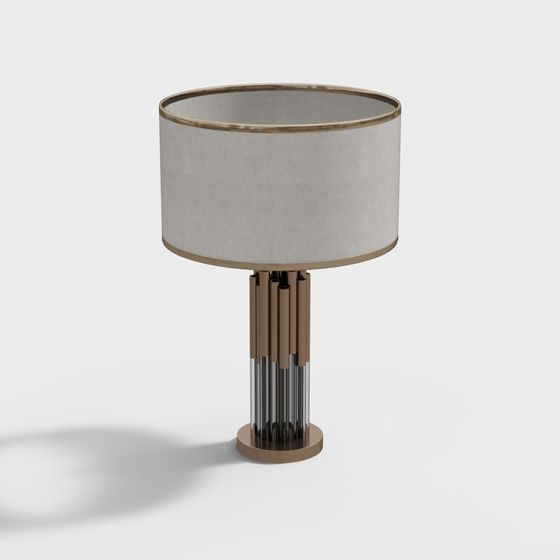 Elegant Modern Table Lamp 3D model