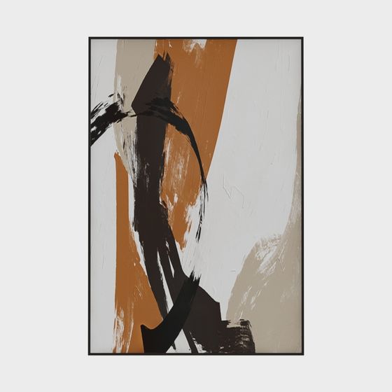 Abstrakte Dekorationsmalerei -OB