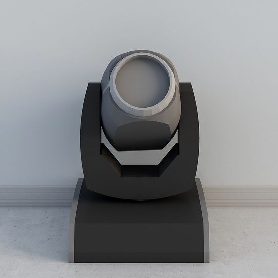 Future Eye Low-Poly 3D Model