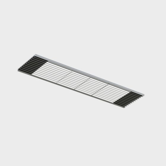 Sleek Low-Polygon Vent 3D model