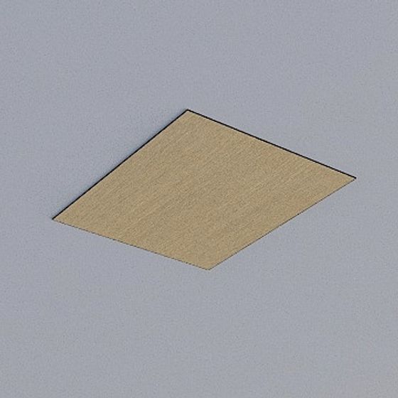 Gray Yellow Sandalwood Honeycomb Panels - 3D Design