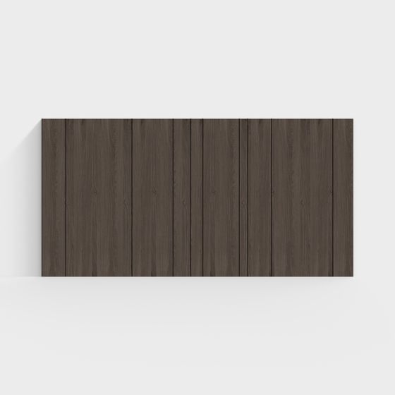 Wood Panel Wall 3D model