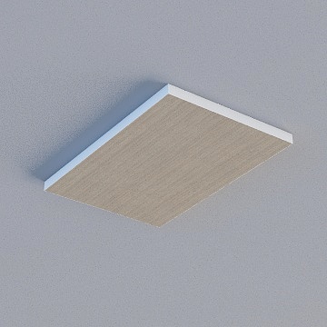 Frameless Gray Honeycomb Panel for Modern Interiors