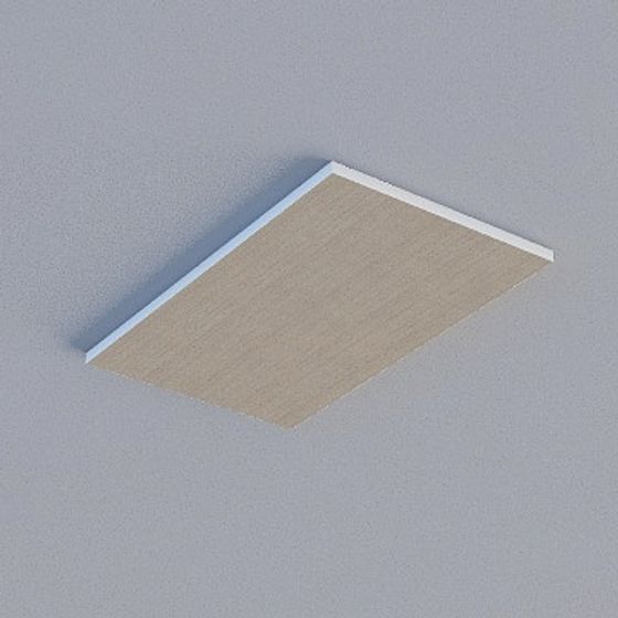 Frameless Honeycomb Panel 3D Model