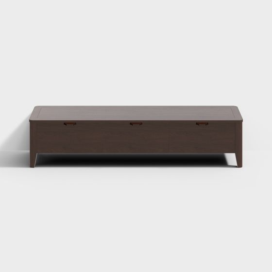 Urban Storage Bench 3D model