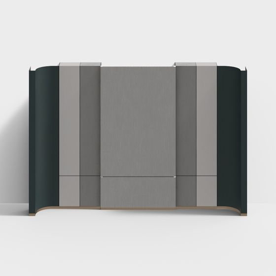 City Window Low-Polygon Building 3D Model