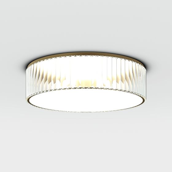 Elegant Low-Poly 3D Pendant Light Model