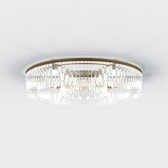 Crystal Halo 3D model - Exquisite Crystal Chandelier