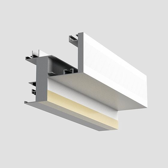 Gray Angle Line 3D Model