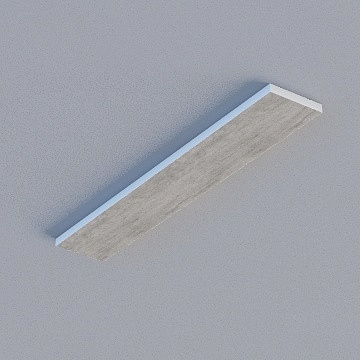 WBK-9x43mm Borderless Framed Honeycomb Board (Grey Oak) 300x1800