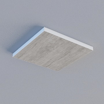 WBK-9x43mm Borderless Framed Honeycomb Board (Grey Oak) 600x600