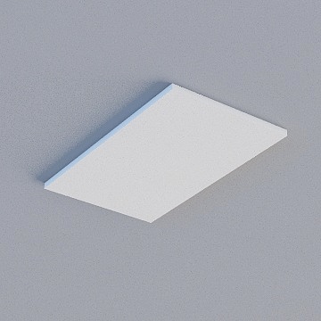 Frameless Honeycomb panel (light grey pattern)