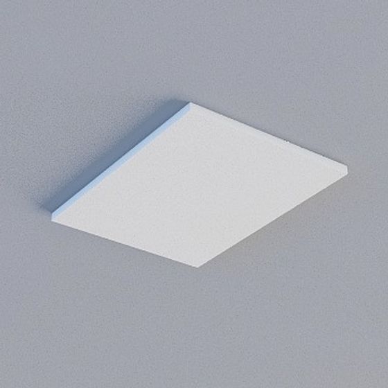 Frameless Honeycomb panel (light grey pattern)