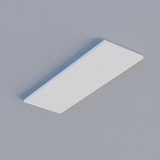 Light Grey Honeycomb Panel 3D Model