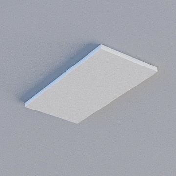 Frameless Honeycomb panel (dark grey pattern)