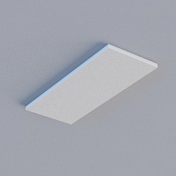 Frameless Honeycomb panel (dark grey pattern)