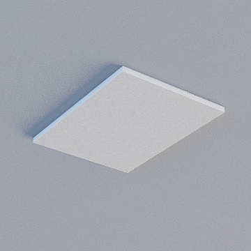 Frameless Honeycomb panel (dark grey pattern)