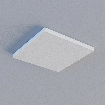 Frameless Honeycomb panel (dark grey pattern)