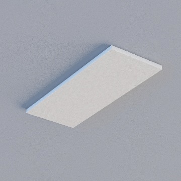 WBK-9x43mm Borderless Framed Honeycomb Plate (Arctic Rock) 600x1500