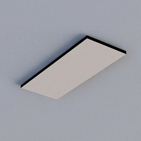 Frameless Honeycomb Panel in Milk Coffee Color