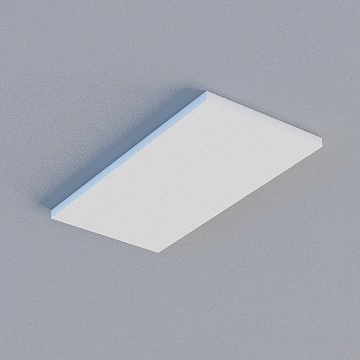 Frameless Honeycomb panel (Greek crystal white)