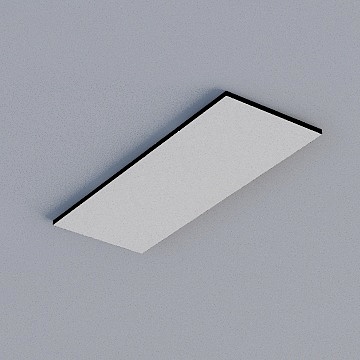 Frameless Honeycomb panel (dark grey pattern)