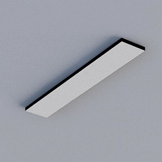 Dark Grey Honeycomb Panel 3D Model