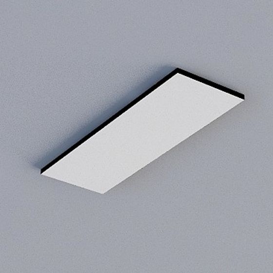 Frameless Honeycomb panel (light grey pattern)