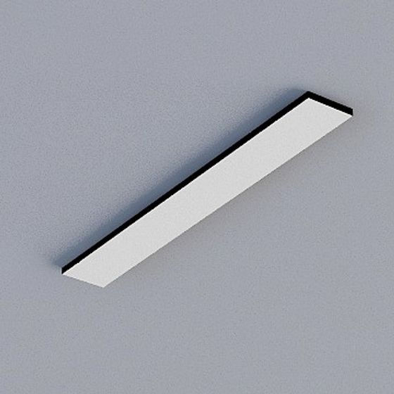 Frameless Honeycomb Panel 3D Model in Soft Off-white