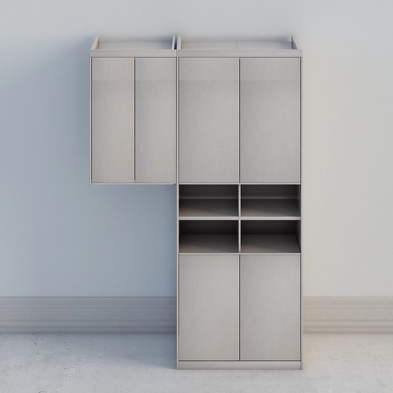 Urban Storage Cabinet 3D model