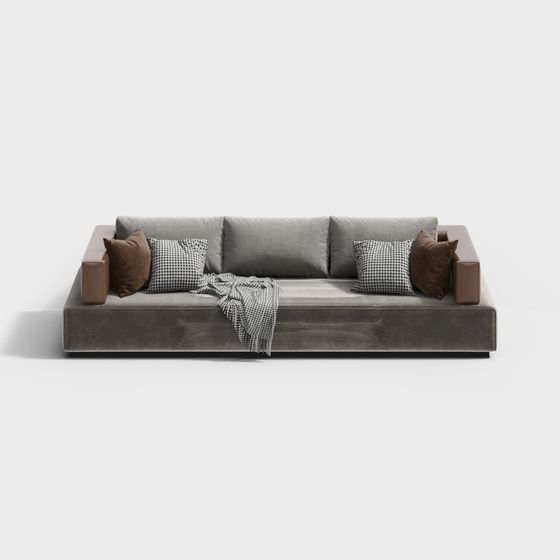 Stylish 3D Model Sofa for Modern Interiors