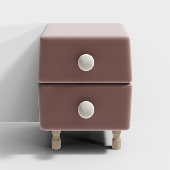 Charming Drawer Cabinet for Urban Spaces 3D model