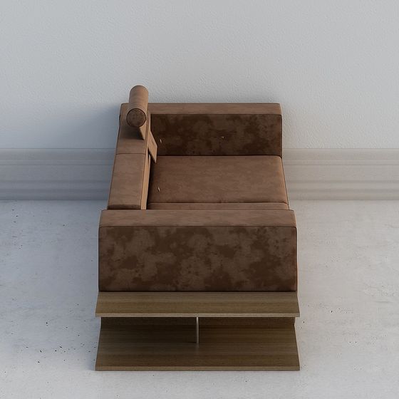 Industrial Style Sofa 3D model
