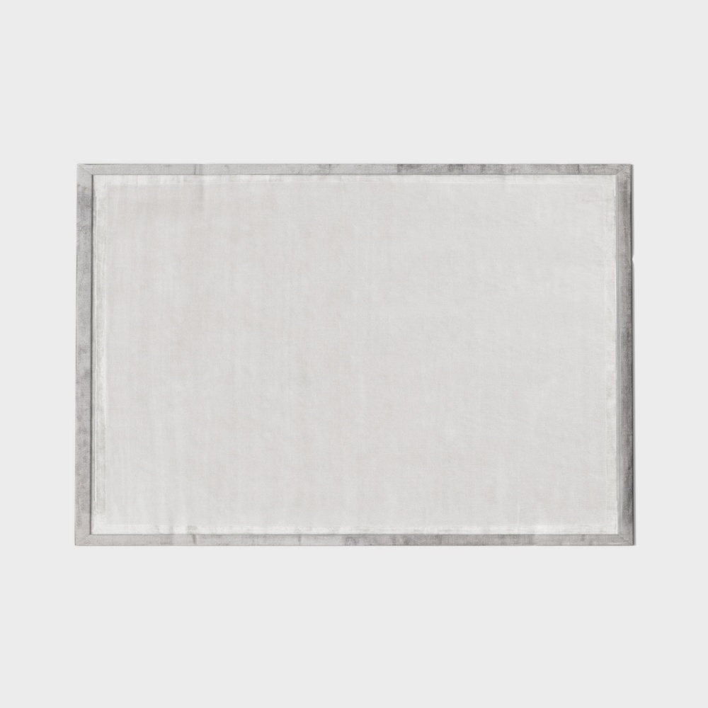 Minimalist Modern Gray Rugs – Low-Poly Interior Decor