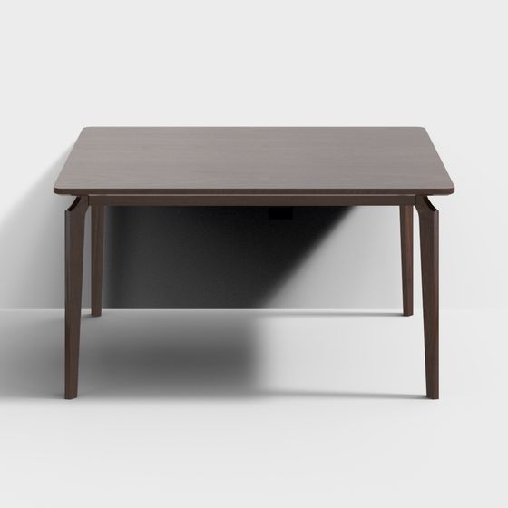 Urban Minimalist Dining Table 3D model