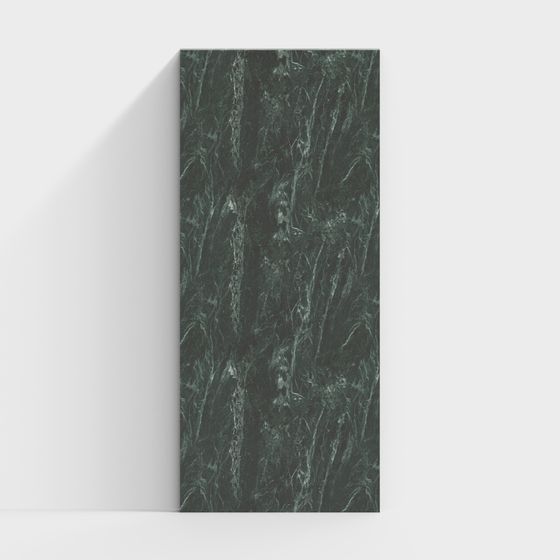 Deep Green Marble Slab 3D model